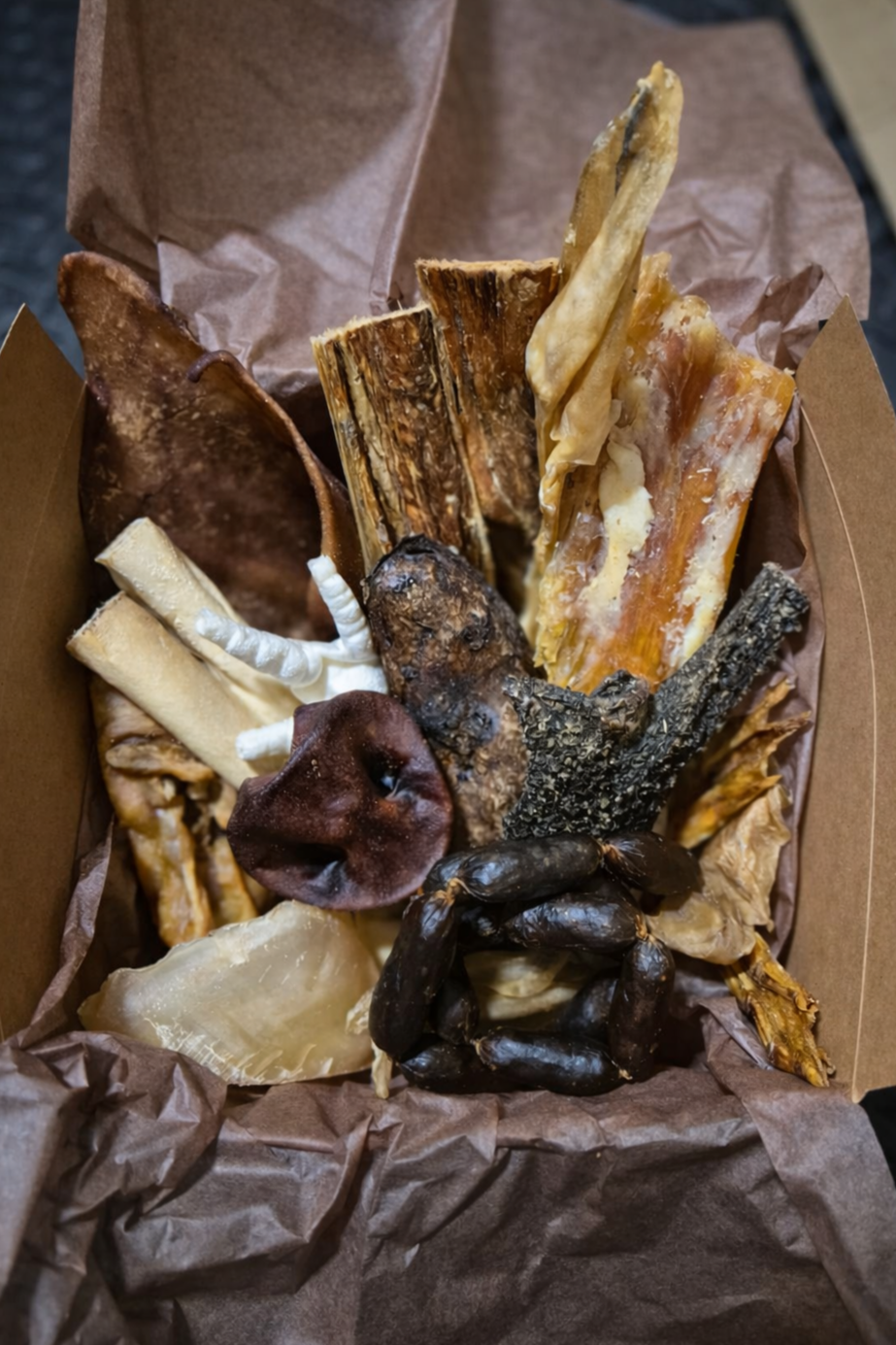 £10 All-Natural Mixed Dog Treat & Chew Boxes