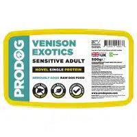 Venison Raw Dog Food Meal 500g