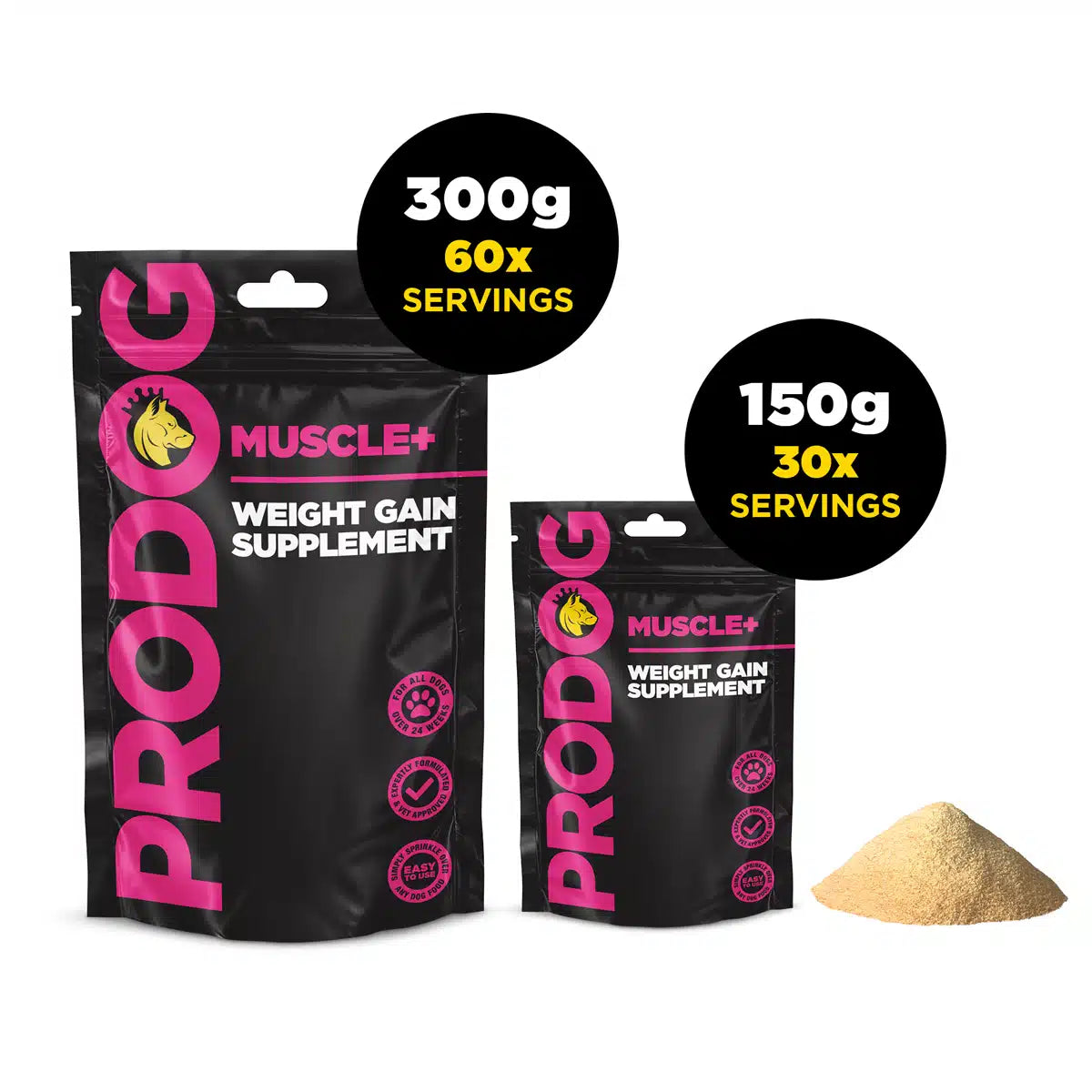 Muscle+ - Dog Weight Gain Supplement