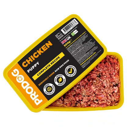 Puppy Chicken Raw Puppy Food Meal 500g