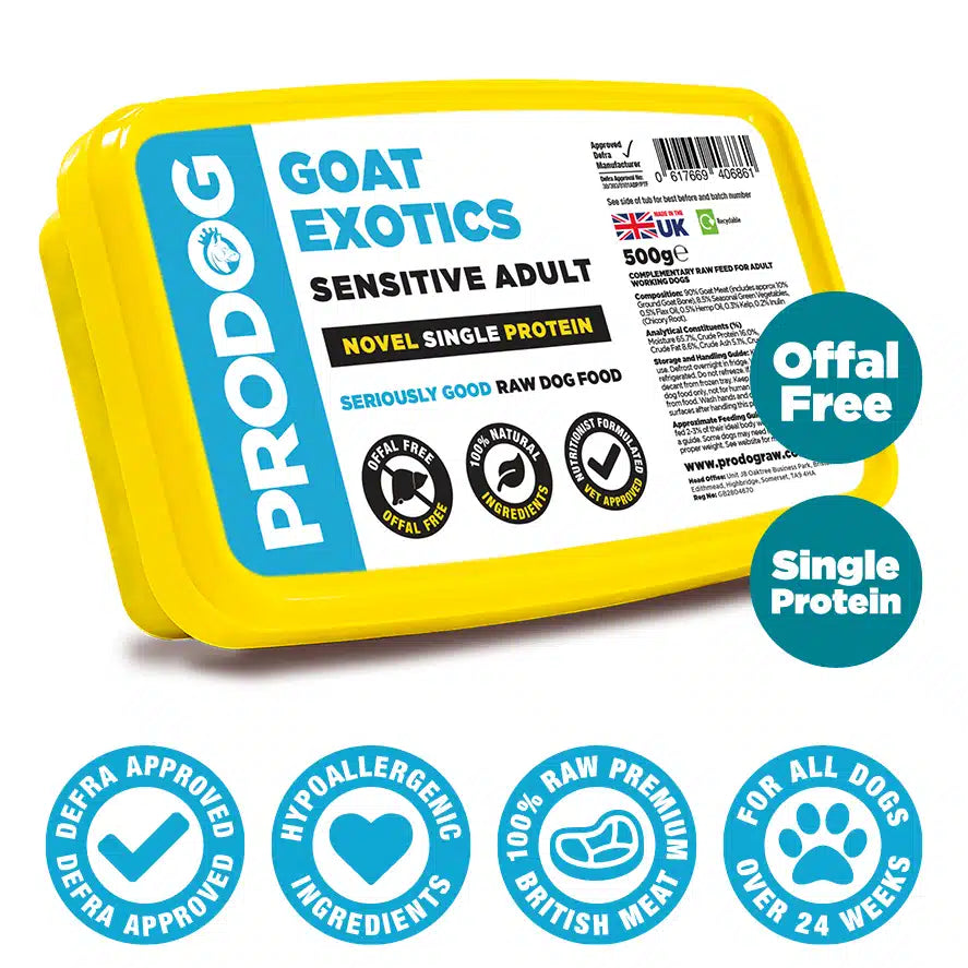 Goat Raw Dog Food Meal 500g